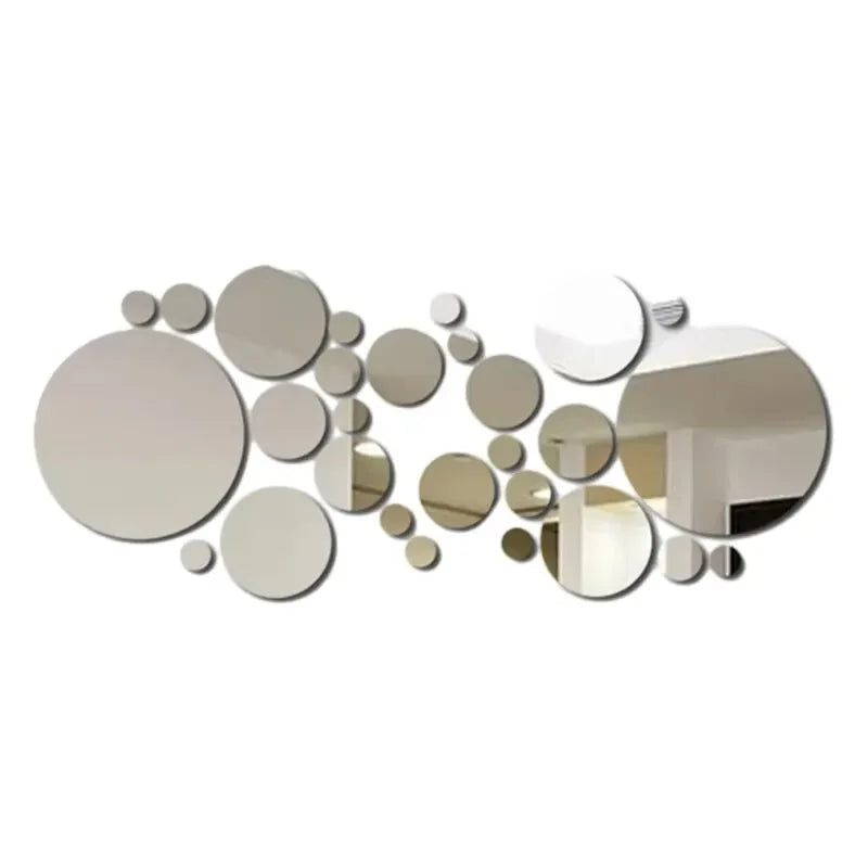 26PCs/Set 3D Acrylic Mirror
