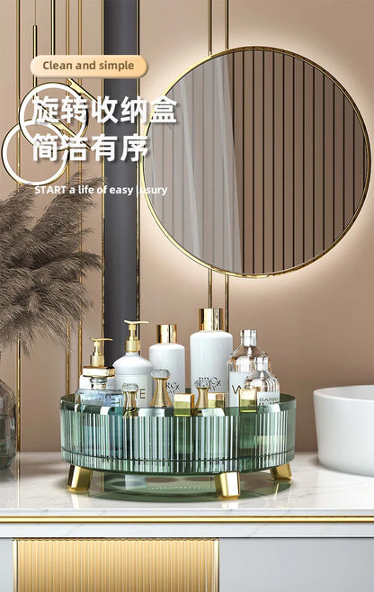 360° Rotating Makeup Organizer