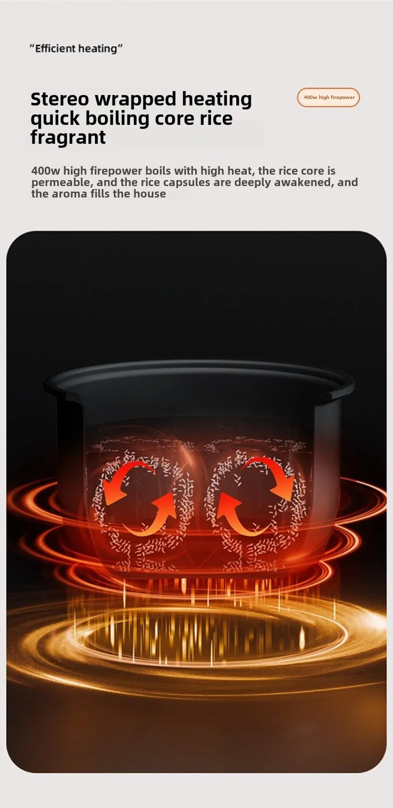 MultiCooker Electric Rice Cooker 2L