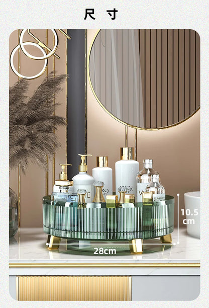 360° Rotating Makeup Organizer