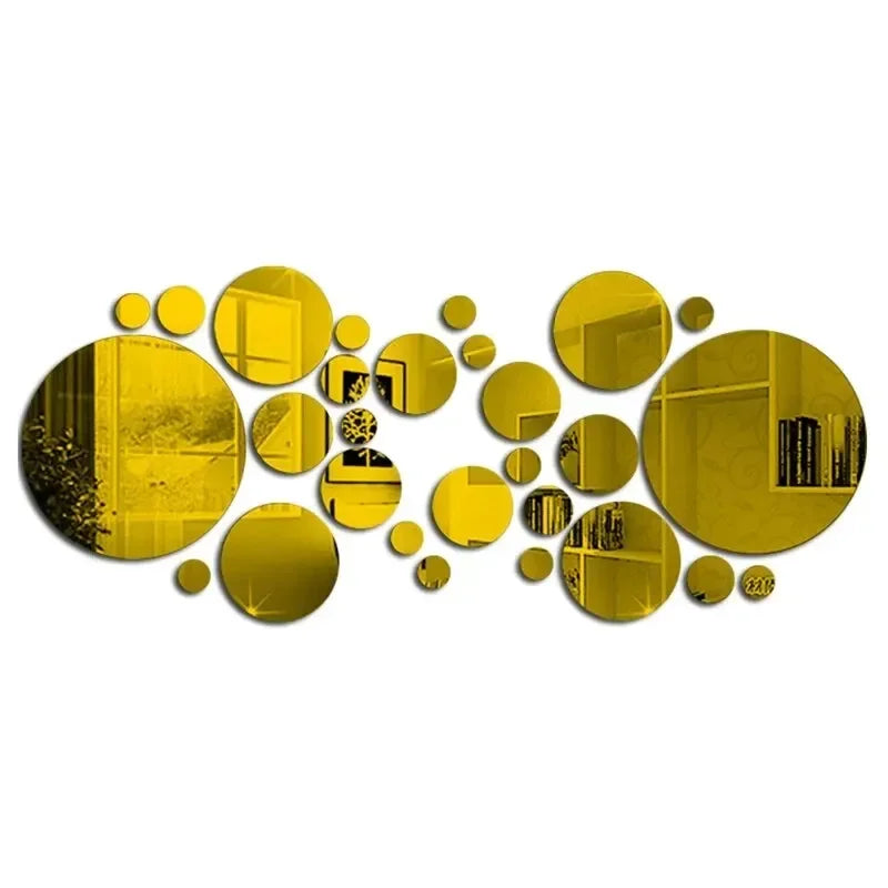 26PCs/Set 3D Acrylic Mirror