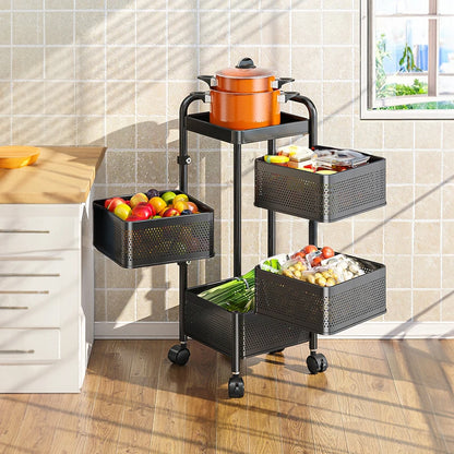 Lifeideas Multi-functional Rotating Storage Rack