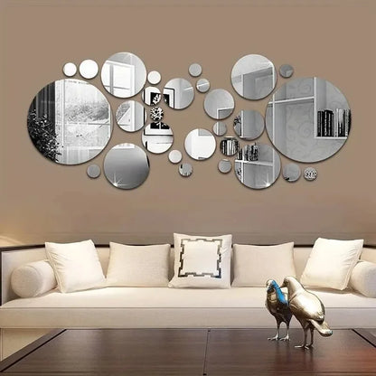 26PCs/Set 3D Acrylic Mirror