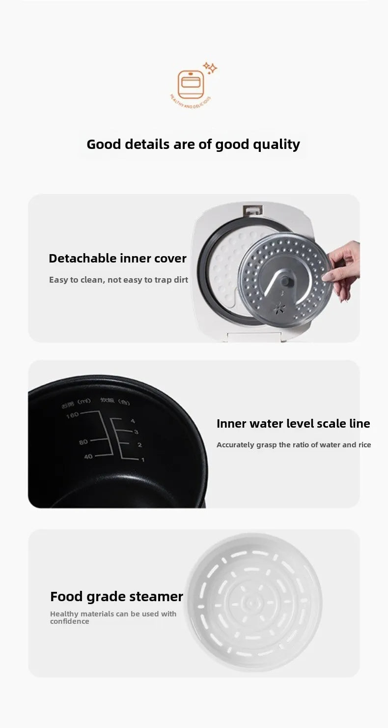 MultiCooker Electric Rice Cooker 2L