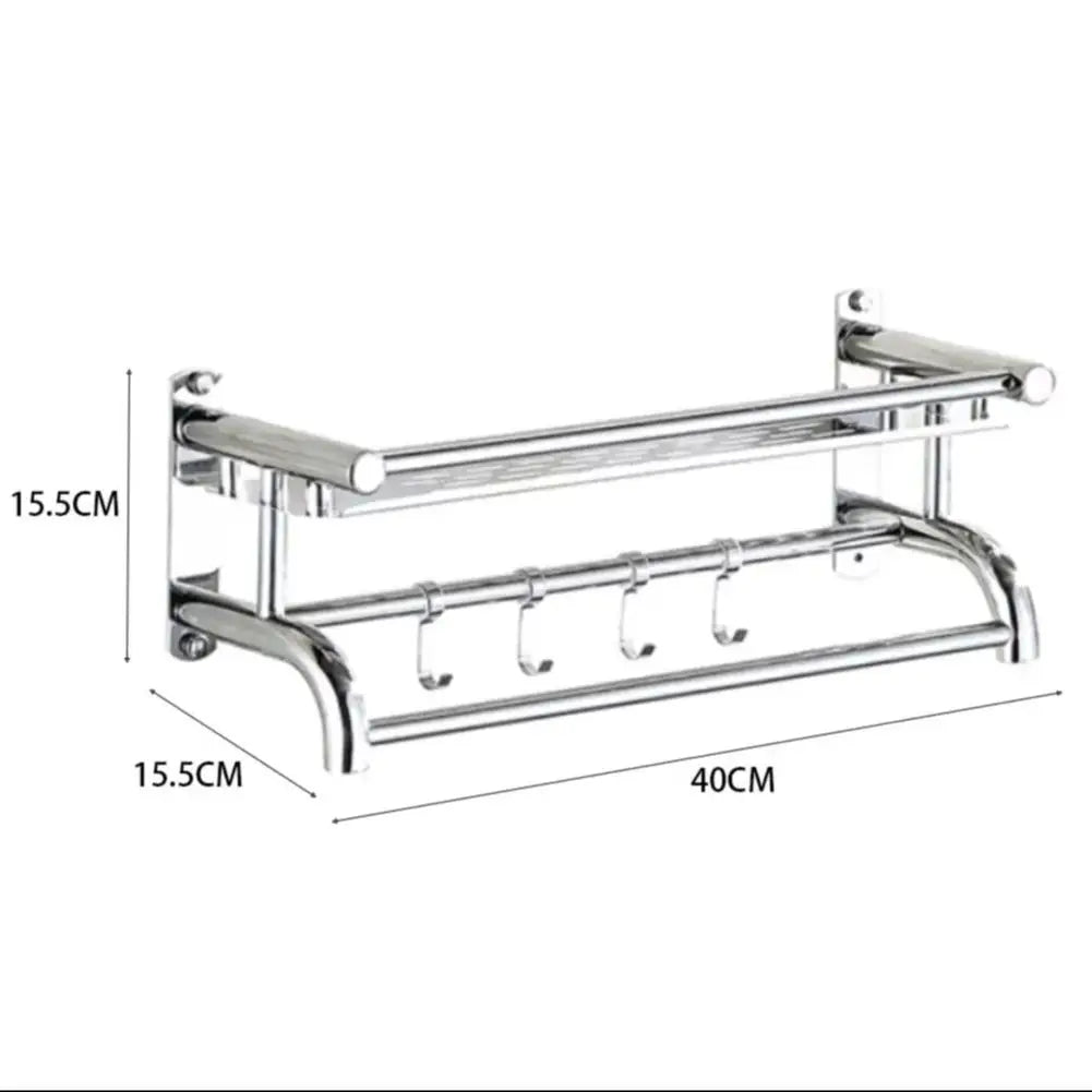 Wall Mounted Bath Towel Rail