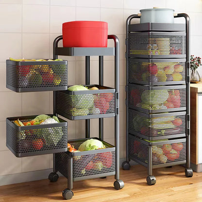 Lifeideas Multi-functional Rotating Storage Rack