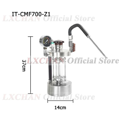 HomeWise Steam Milk Frother