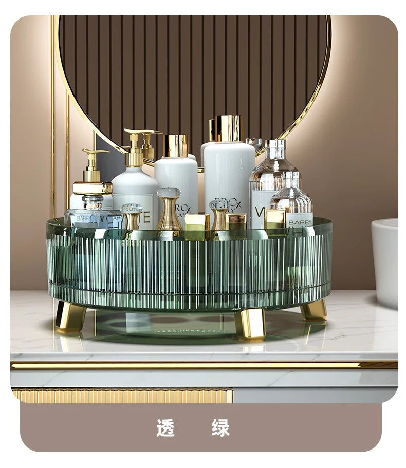 360° Rotating Makeup Organizer